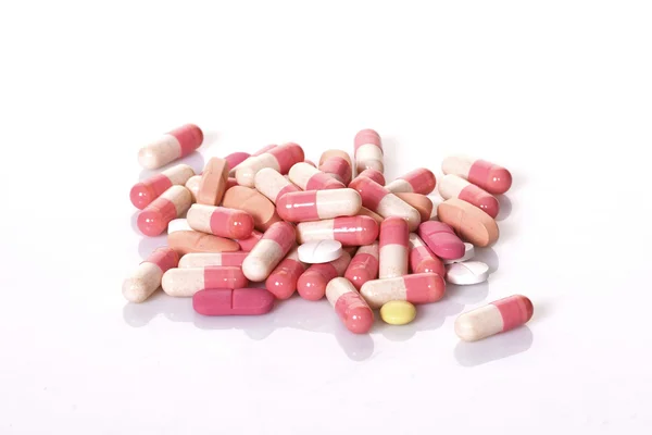 Pile of capsules-close up — Stock Photo, Image