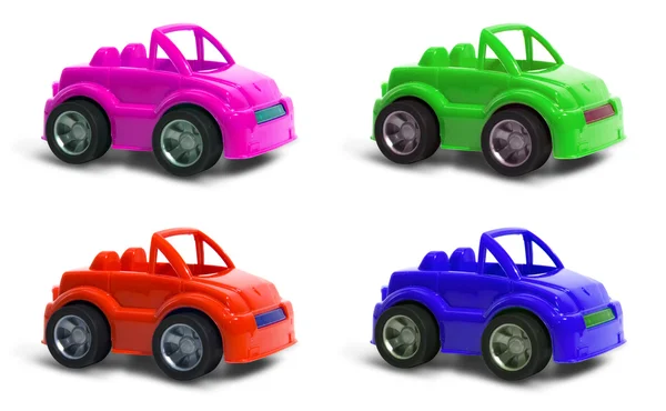 Carro de quatro cores — Fotografia de Stock