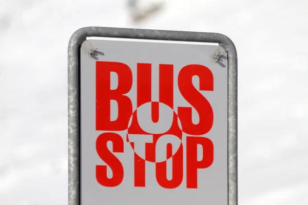 バス停 — ストック写真