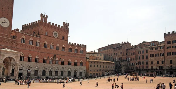 Siena, Toscane - Italië — Stockfoto