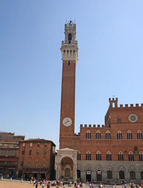 Siena, Toscane - Italië — Stockfoto