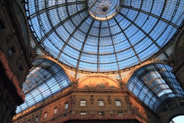 Vittorio Emanuele Gallery - Milan clipart