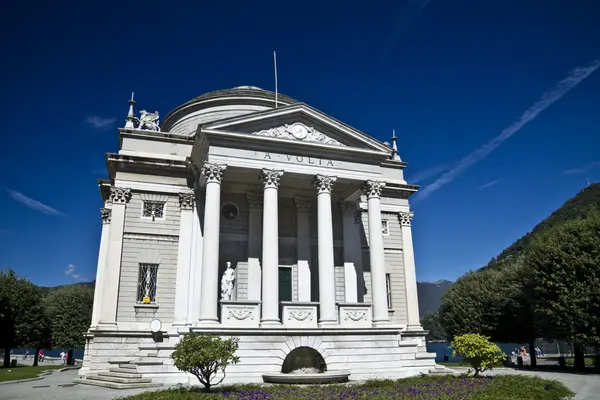 stock image Monument to Alessandro Volta