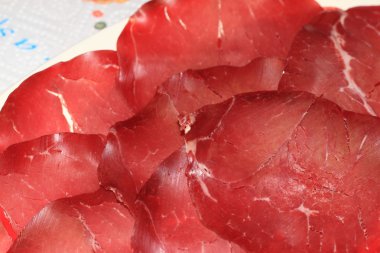 Bresaola - Valtellina (Kuzey İtalya tipik)