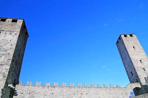 Средневековый замок — стоковое фото