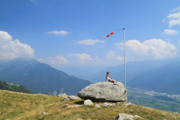 Trekking am Comer See - Italien — Stockfoto
