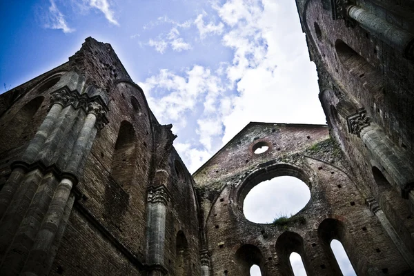 圣加尔加诺修道院-托斯卡纳 — 图库照片