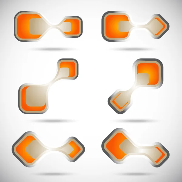 Ensemble de logos — Image vectorielle