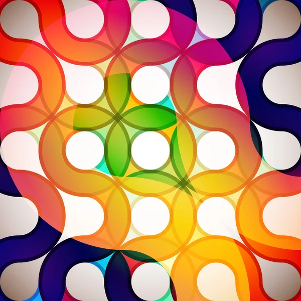 Cercles fond — Image vectorielle