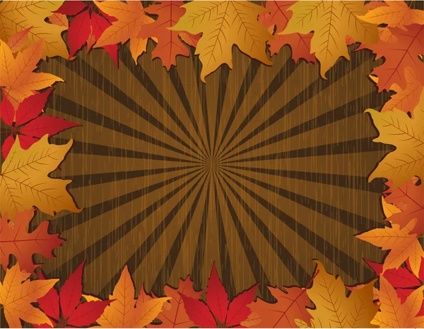 Marco de otoño — Archivo Imágenes Vectoriales