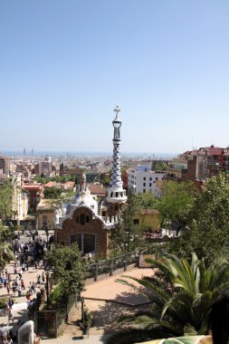 Peyzaj Park guell - barcelona