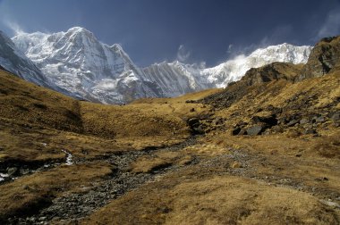 Anapurna base camp clipart