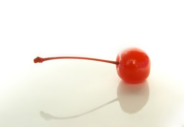 Lying cocktail cherry clipart