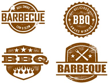 Vintage BBQ Graphics clipart