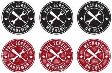 Full Service Mechanic & Handyman clipart