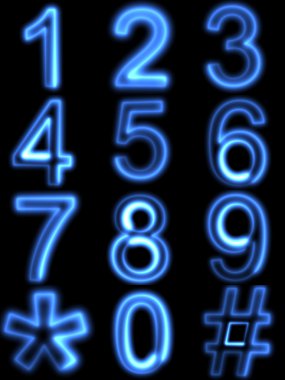 Numbers clipart