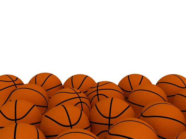 Bolas de basquete — Fotografia de Stock
