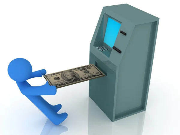 ATM 3d — Stock Photo, Image