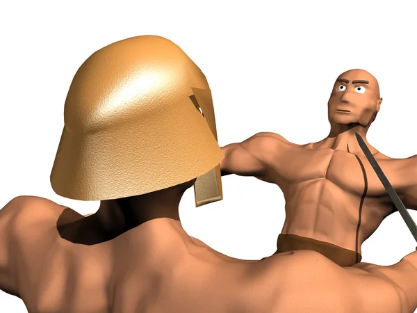 Fight 3d — Stock Photo, Image