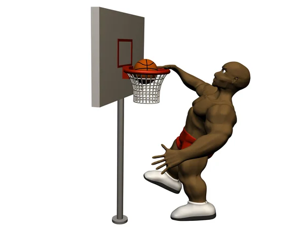 Slam dunk — Stock fotografie