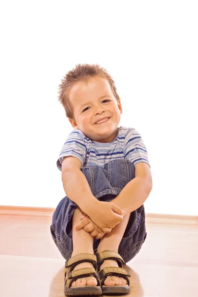 Rapaz extremamente feliz — Fotografia de Stock