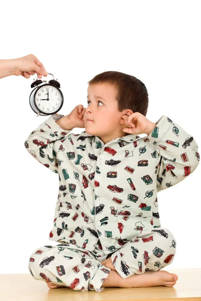 Bedtime ? Don't want to hear about it! — Stock Photo, Image