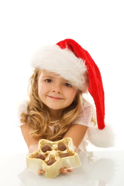 Har någon jul choklad — Stockfoto