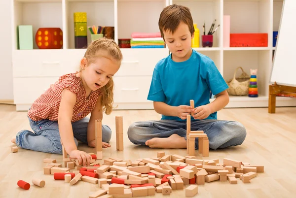 Little builders Stock Picture