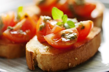 Bruschetta clipart