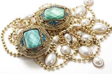 Vintage jewelry clipart