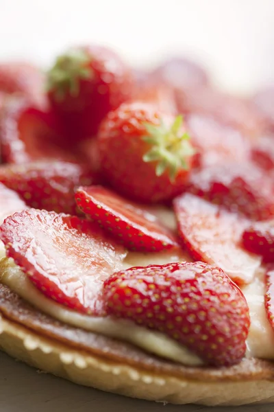 Strwberry tårta — Stockfoto