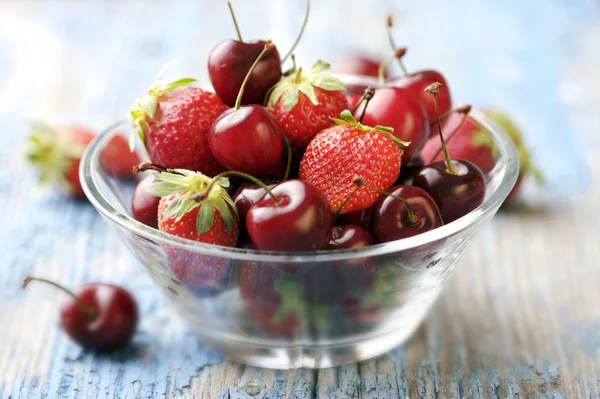 Červené ovoce — Stock fotografie