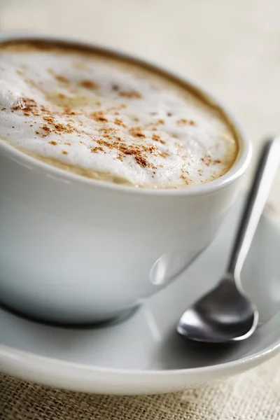 stock image Cappuccino closeup