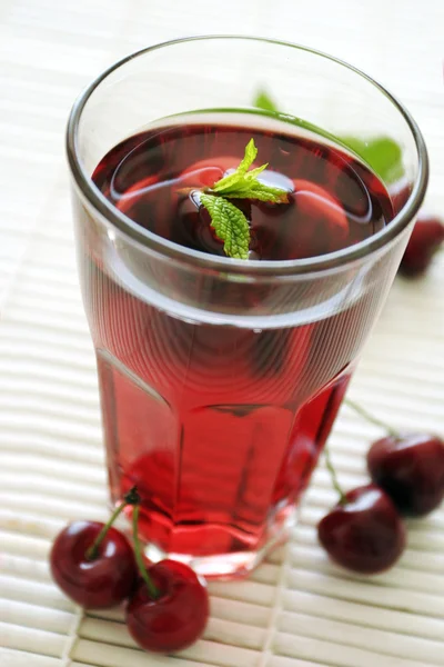 Bebida de cereja — Fotografia de Stock