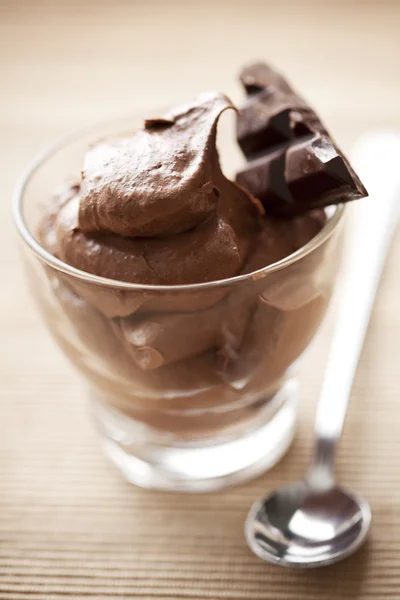 Chokolate mousse — Stock Photo, Image
