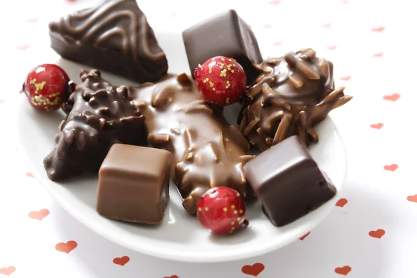 Chocolate covered gingerbread — Stock Photo, Image