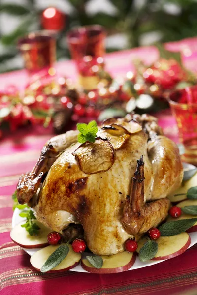 Christmas turkey — Stock Photo, Image