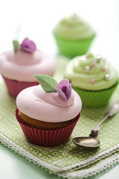 Cupcake pastello — Foto Stock
