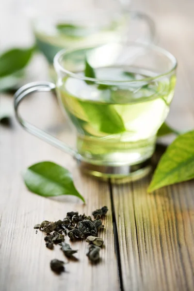 Zöld tea — Stock Fotó