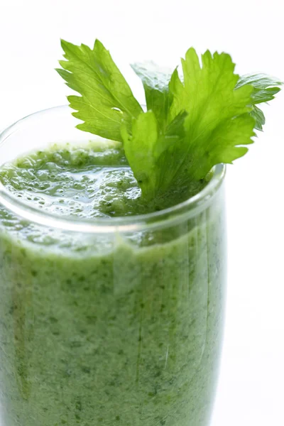 Zelený zeleninový koktejl — Stock fotografie