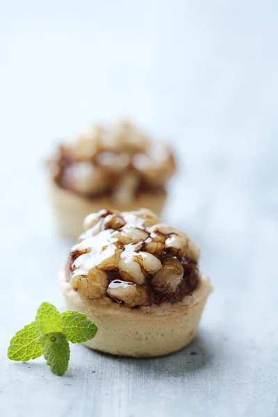 Walnut tart — Stock Photo, Image