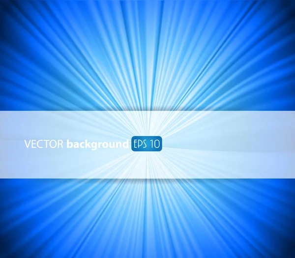 Elvont kék háttér helyet a szöveg. — Stock Vector