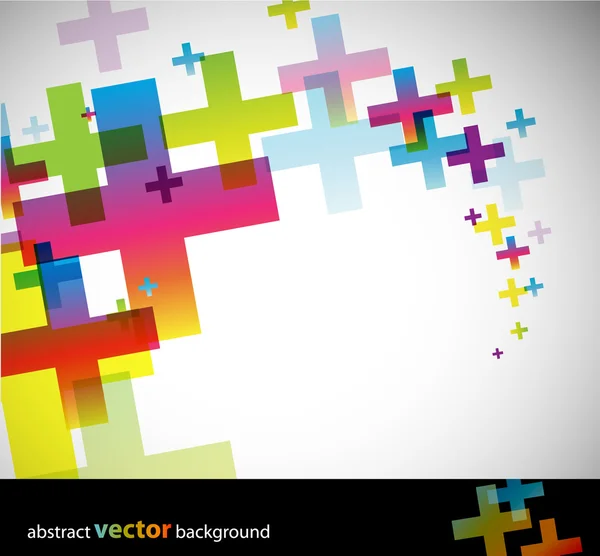 Färgade abstrakt bakgrund. — Stock vektor