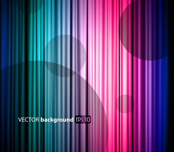 Abstrakta färgstarka bakgrund med bubblor och plats för din tex — Stock vektor