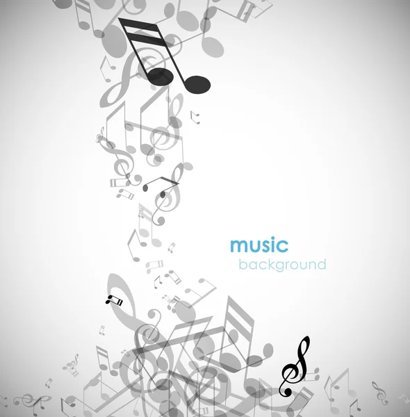 Abstract background with tunes. — Stock Vector