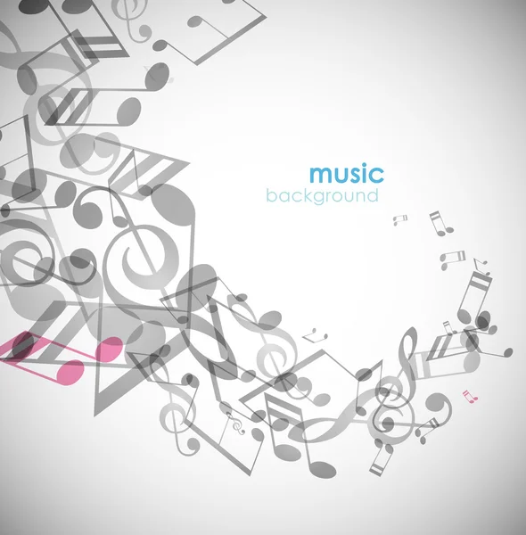 Abstract background with tunes. — Stock Vector