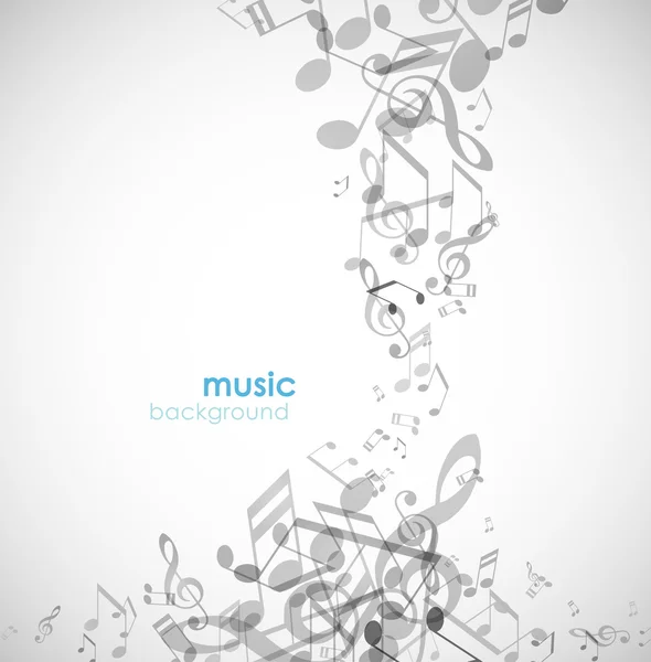 Abstrakter Hintergrund mit Melodien. lizenzfreie Stockillustrationen