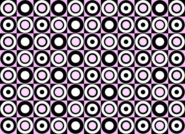 Modèle de cercle rose. Vecteur — Image vectorielle