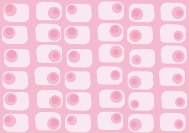 Pink rectange pattern. Vector art clipart