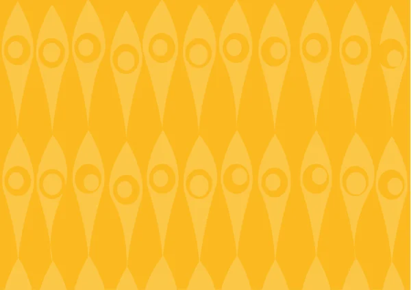 Modello di carta da parati giallo. Vettore — Vettoriale Stock